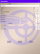 External ballistics calculator screenshot 6