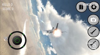 Jet Savaş Uçağı f16 Uçuş Ekran Görüntüsü 4