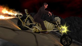 Motocycle Ghost Driving 3D ภาพหน้าจอ 3