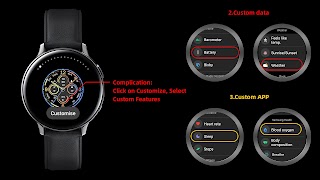 Flat Components For Wear OS screenshot 1