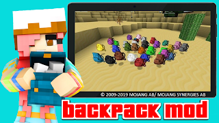 Backpack mod โปสเตอร์