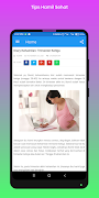 برنامه‌نما Tips Hamil Sehat عکس از صفحه