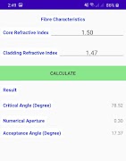 Optical Fibre Toolkit screenshot 3