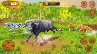Ultimate wild wolf simulator screenshot 5