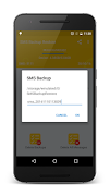 برنامه‌نما SMS Backup Restore عکس از صفحه