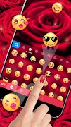 Rose Love Keyboard Theme screenshot 2