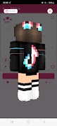 Girls Skins for Minecraft PE الملصق