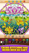 Cross Stitch Coloring Mandala 截图 7
