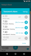 Today's Clock - Alarm & Timer ảnh chụp màn hình 4