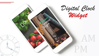 Clock Widget - Digital Widget скриншот 2