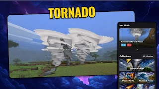 Natural Disaster Mod Minecraft 海報
