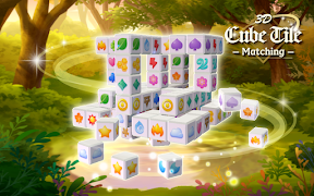 Cube Tile Matching 3D screenshot 3