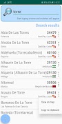 Postal Codes Spain screenshot 3