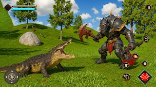 Mutant Komodo Reptile Lizard captura de pantalla 7