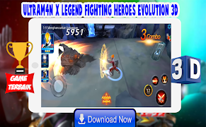 Ultrafighter3D : Ultraman X Legend Fighting Heroes capture d'écran 3