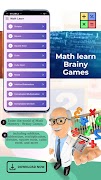 Math Mastery - Brainy Games Affiche