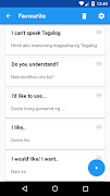 Learn Tagalog Phrasebook скриншот 4