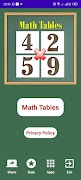 Math Tables Tutor-poster