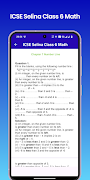ICSE Selina Class 6 Math ảnh chụp màn hình 3