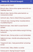 Nemis tili. Birinchi bosqich Screenshot 1