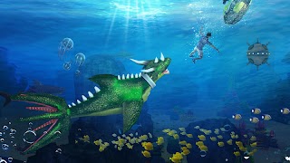 Shark Dragon Simulator 포스터