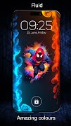 برنامه‌نما Magic Fluid Live Wallpaper Sim عکس از صفحه
