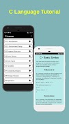 C Objective C C++ and C Sharp Tutorial imagem de tela 2