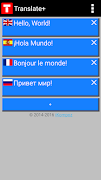 Translate+ captura de pantalla 1