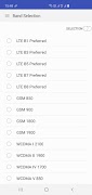 برنامه‌نما Network Mode Samsung عکس از صفحه