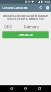 برنامه‌نما Consulta Operadora عکس از صفحه