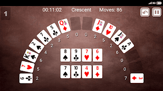 Crescent Solitaire اسکرین شاٹ 3
