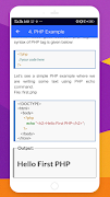 Learn PHP Pro : Offline Tutori স্ক্রিনশট 3