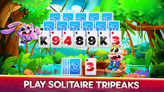 Solitaire TriPeaks Save Animal スクリーンショット 7