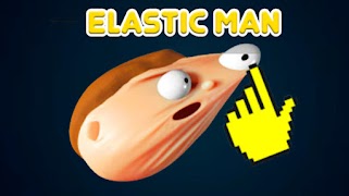 elastic man 3d face poster
