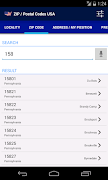 ZIP / Postal Codes USA スクリーンショット 6