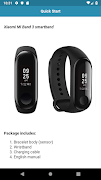 User Guide for Mi Band 3 Screenshot 1