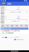 برنامه‌نما Easy Complex Number Calculator عکس از صفحه