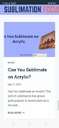 Sublimation Focus ポスター