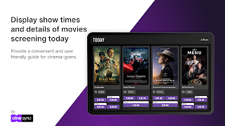 برنامهنما CINEsign عکس از صفحه