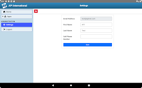 API Connect capture d'écran 3