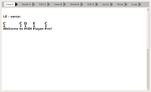 MIDI Player Pro ภาพหน้าจอ 1