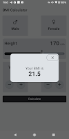 برنامه‌نما BMI-Cal عکس از صفحه