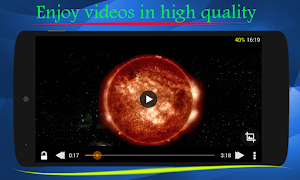 برنامه‌نما دستگاه پخش ویدئو عکس از صفحه