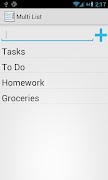 Multi List To Do | Task List 截图 3