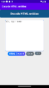 HTML Entity Decoder & Decode Cartaz