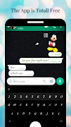 Mickey Stickers for Whats اسکرین شاٹ 1