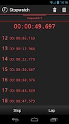 Stopwatch ภาพหน้าจอ 3