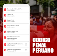 Codigo Penal Peruano 2023 الملصق