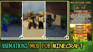 برنامه‌نما Animation Mod For Minecraft عکس از صفحه
