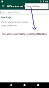 Offline Internet Browser imagem de tela 1